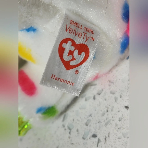 Harmonie The Unicorn - Ty Beanie Baby - Picture 7 of 7